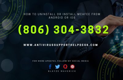 How to remove McAfee from Android or IOS