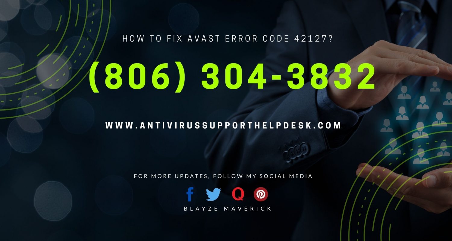 How to fix Avast error Code 42127
