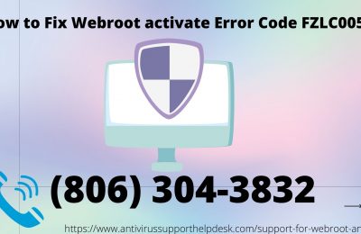 How o Fix Webroot Antivirus Activate Error Code FZLC0056?