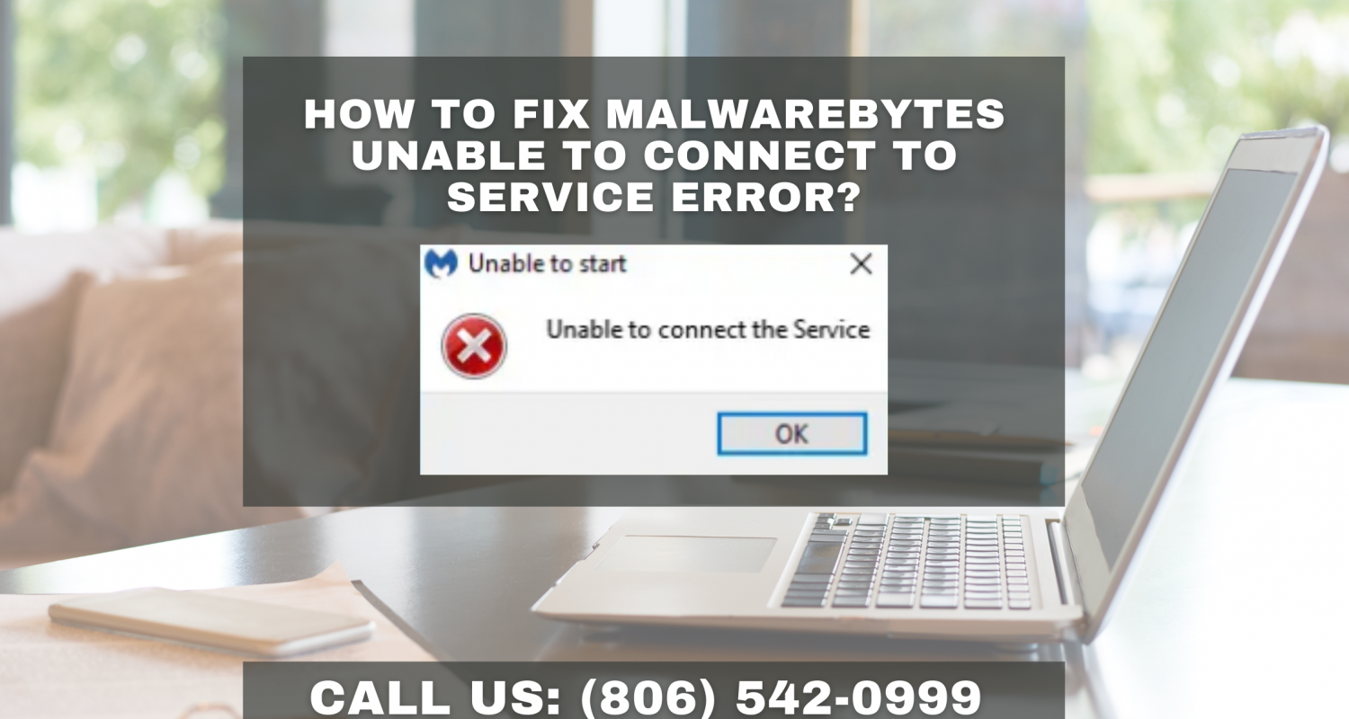 How to fix Malwarebytes unable to connect to service error?