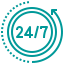 assistance available 24/7 all year around